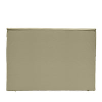 Keely Khaki Slipcover Headboard - King/Super King