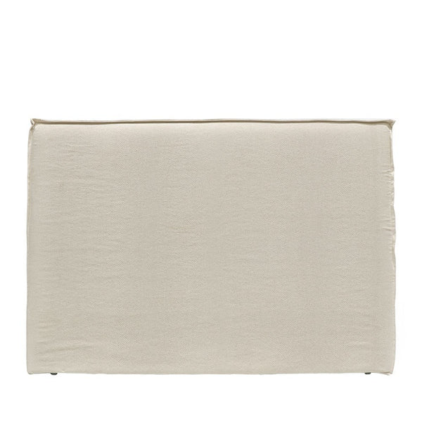 Keely Natural Slipcover Headboard - Queen