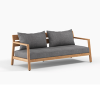 Devon Kisbee Outdoor 2 Seater Sofa  - 'Cast Slate'