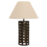 Lattice Lamp with Shade