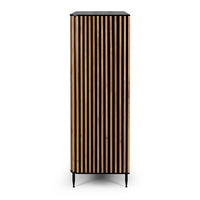Bauhaus Cabinet - Black & Oak