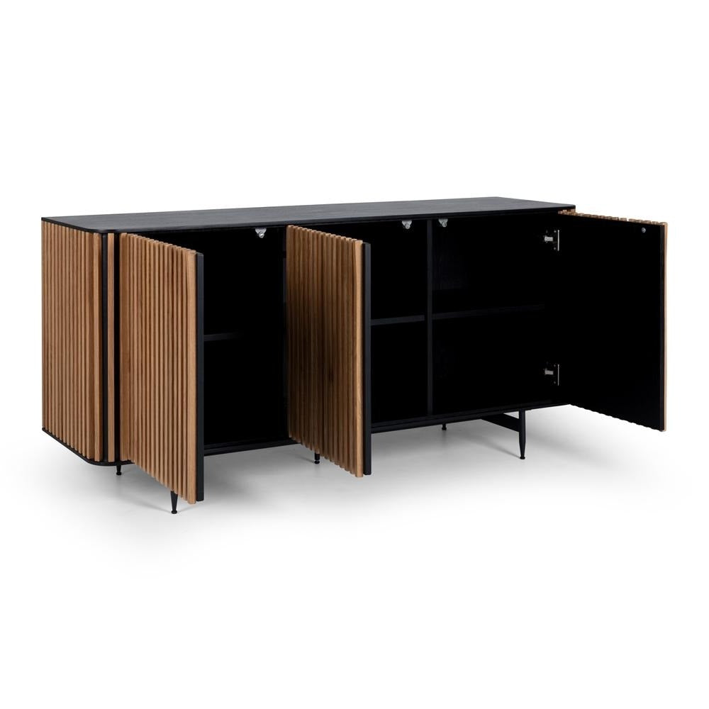 Bauhaus Sideboard - Black & Oak