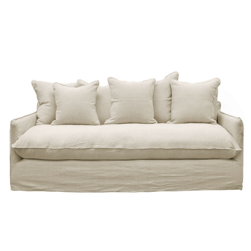 Napa 2 Seater Slipcover Sofa - Natural