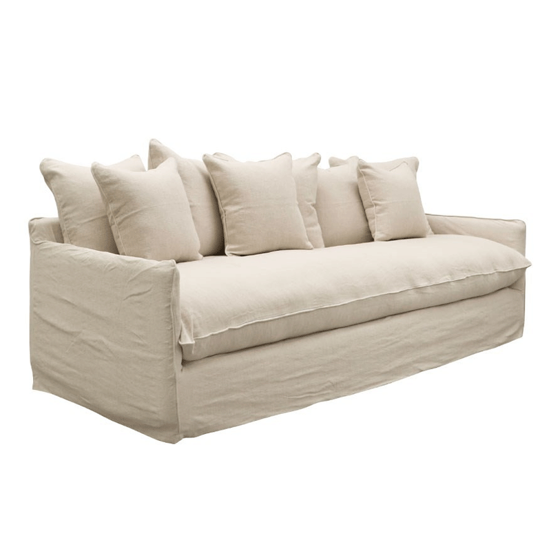 Lotus Slipcover Sofa - Oatmeal