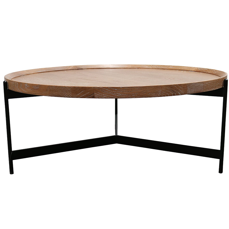 Rowan Round Coffee Table - Oak