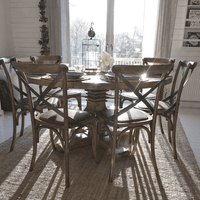 Madrid Round Dining Table - 140cm