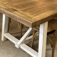 Marcel Dining Table - White - 240cm