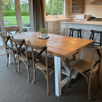 Marcel Dining Table - White - 240cm