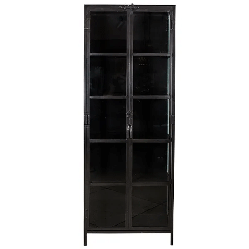 Matrix Metal Glass Cabinet