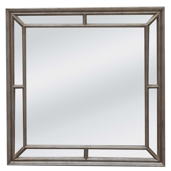 Matthias Square Mirror -  Silver