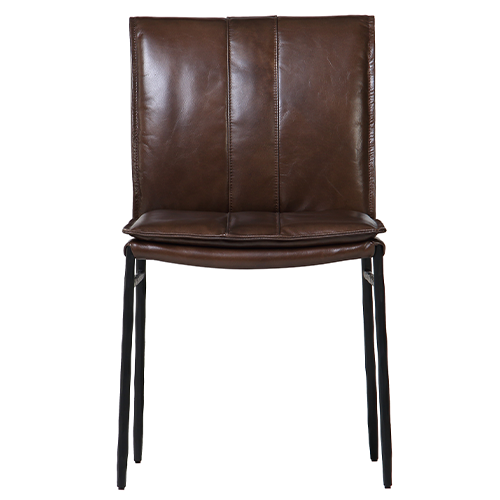 Maxson Dining Chair - Cocoa Leather