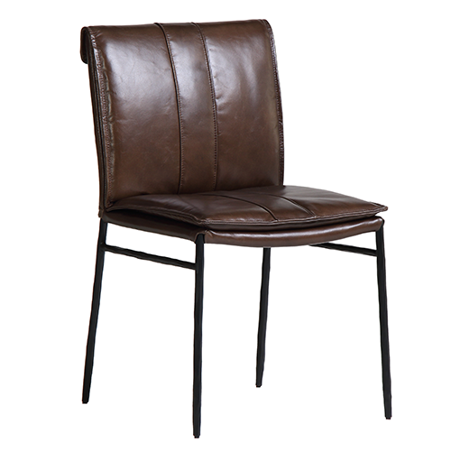 Maxson Dining Chair - Cocoa Leather