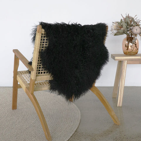 Clive NZ Wool Throw - Natural - Made in NZ