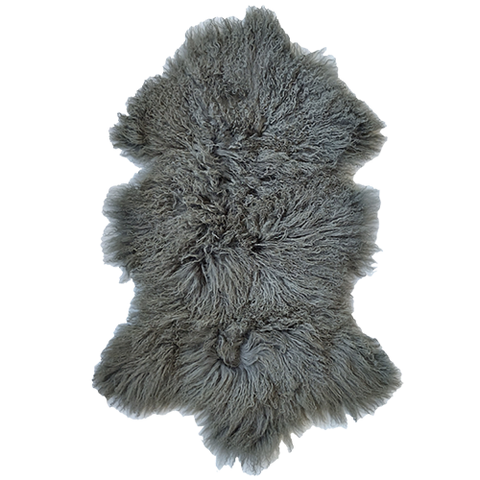 Heirloom NZ Made Faux Fur Throw - 150x180cm - Pewter Chinchilla