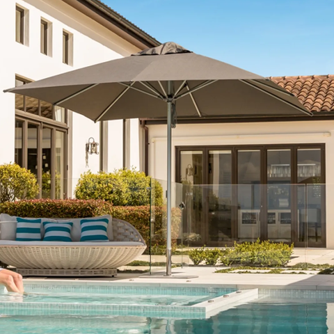 Shade7 Venice Outdoor Umbrella - Off White - 3.1m Octagonal
