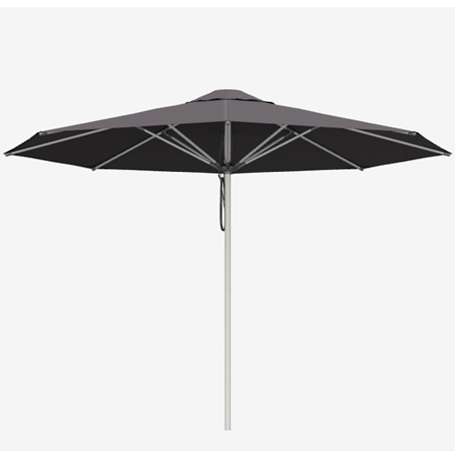 Shade7 Milan Outdoor Umbrella - Charcoal - 4.0m Octagonal