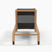 Devon Mokaui Outdoor Sun Lounger - Ebony