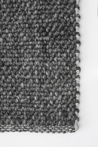 Baya Nebraska Floor Rug - Charcoal - 160cm x 230cm