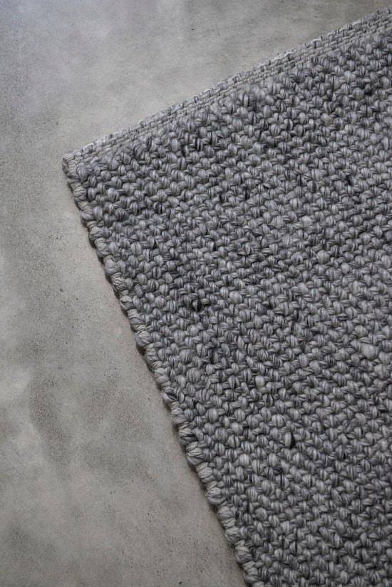 Baya Nebraska Floor Rug - Charcoal - 160cm x 230cm