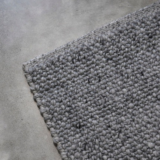 Baya Nebraska Floor Rug - Charcoal - 200cm x 300cm