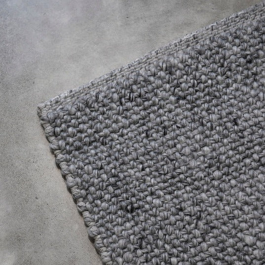 Nebraska Floor Rug - Charcoal - 200cm x 300cm