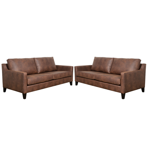 Omaha 3 + 2.5 Seater Lounge Suite - Eastwood Fabric - NZ Made