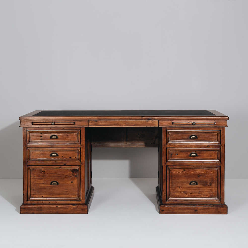 Norfolk 6 Drawer Desk