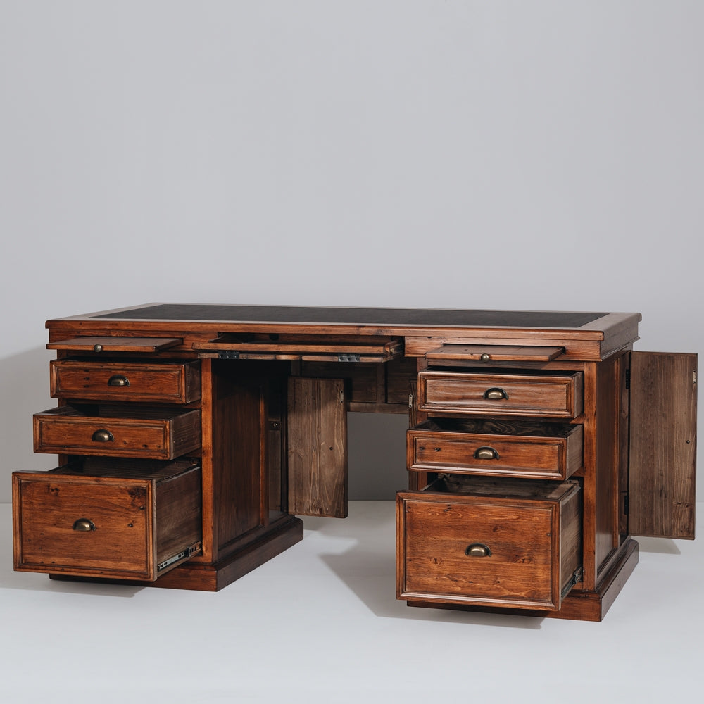 Norfolk 6 Drawer Desk