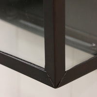 Outdoor/Indoor IP54 Costa Bronze Rectangular Wall Light