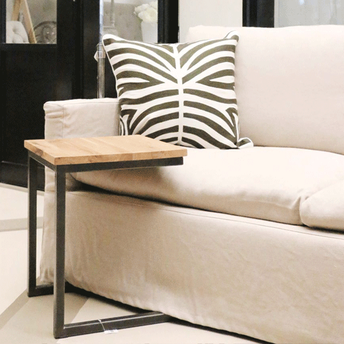 Gaye L Shape Sofa Table