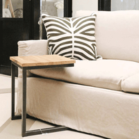 Gaye L Shape Sofa Table