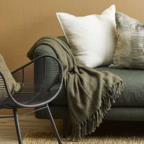 Serenade Throw - Olive