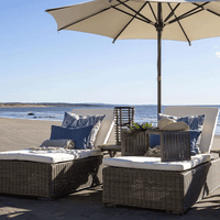 Artwood Orlando Outdoor Lounger - Vintage