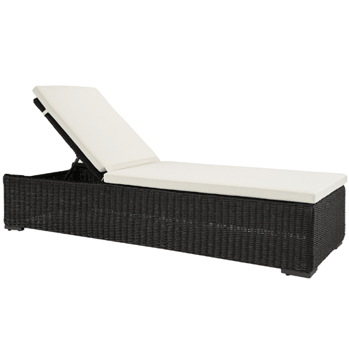 Artwood Orlando Outdoor Lounger - Black Twist