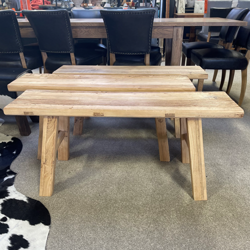 Pavia Elm Bench - 110cm