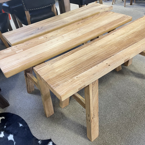 Pavia Elm Bench - 110cm