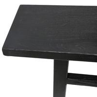 Pavia Console Table Black - 110cm