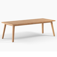 Devon Porter Teak Outdoor Dining Table - 2400
