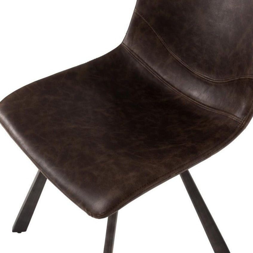 Ritz Dining Chair - Vintage Dark Brown