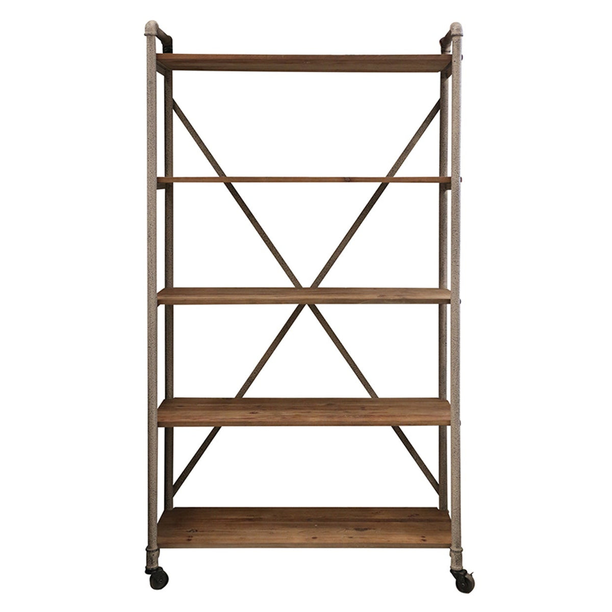 Riley Shelving - Grey/Beige Frame