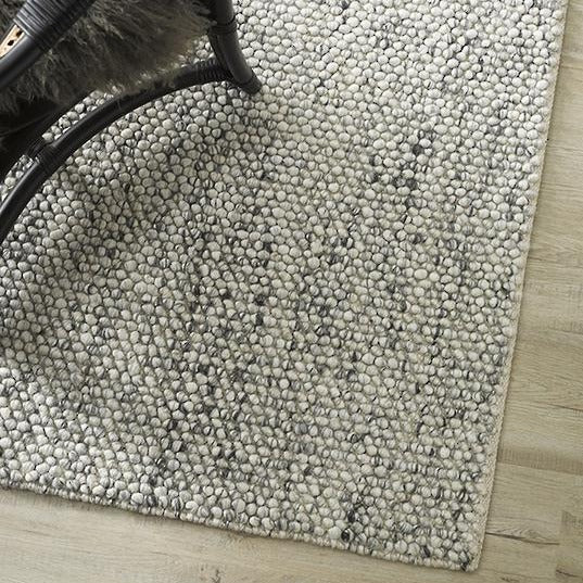 Baya Roxburgh Floor Rug - Flint Grey - 250cm x 350cm
