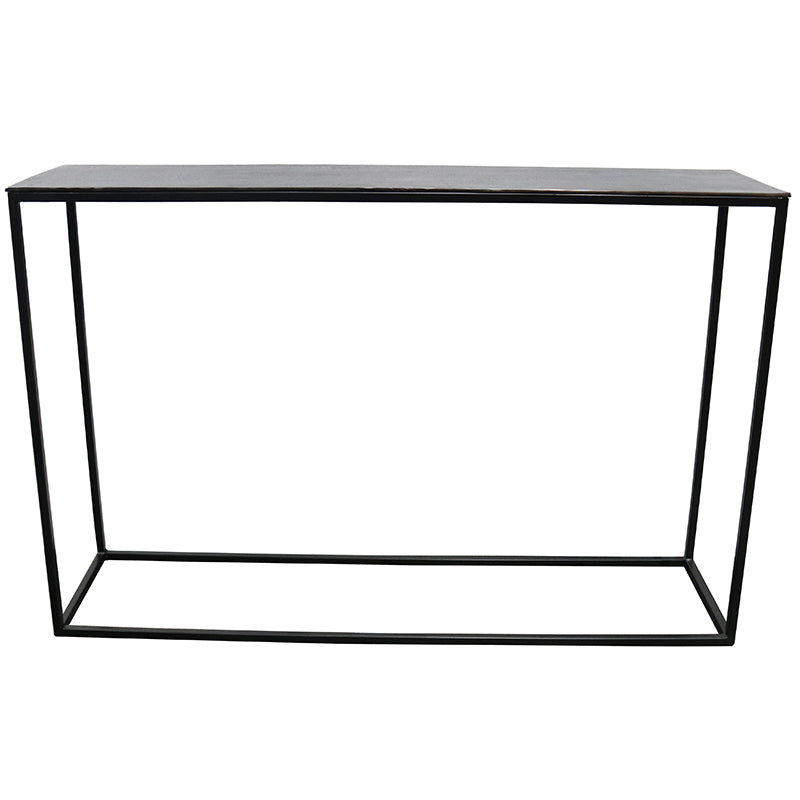 Rumi Console Table - Antique Black - 118cm