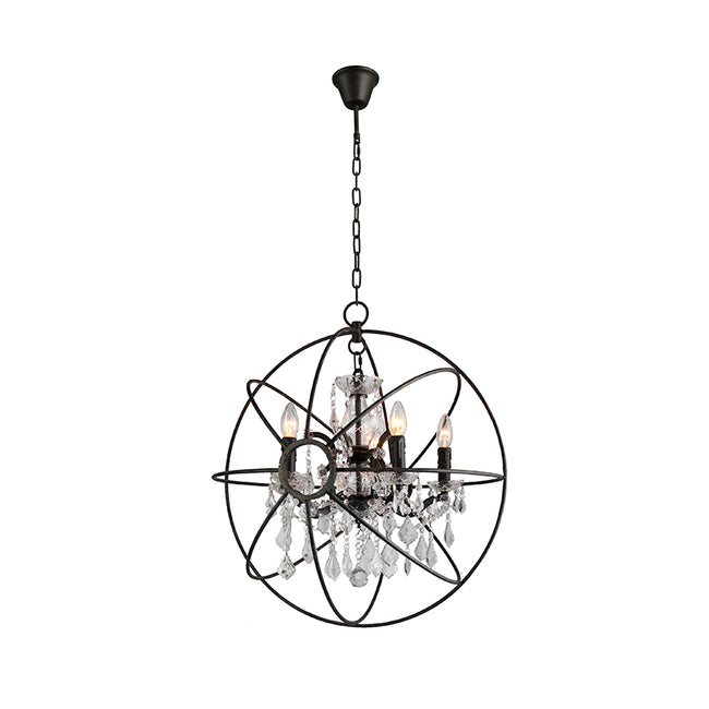 Orb Crystal Light Pendant - 65cm