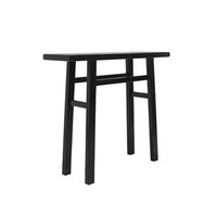 Pavia Console Table Black - 110cm