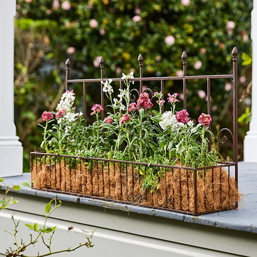 Set of 2 Romo Garden Wall Planters - Low