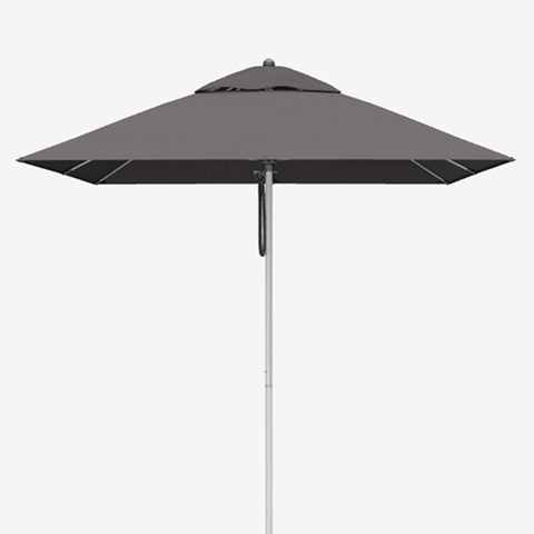 Greenslades Remy Tilting Outdoor Umbrella - Fibreglass Arms - 2.7m Octagonal - Black