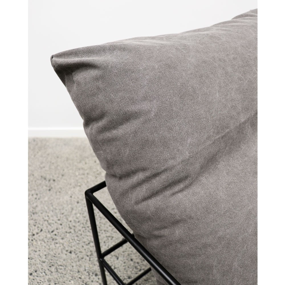 Lauro Club Chair - Charcoal