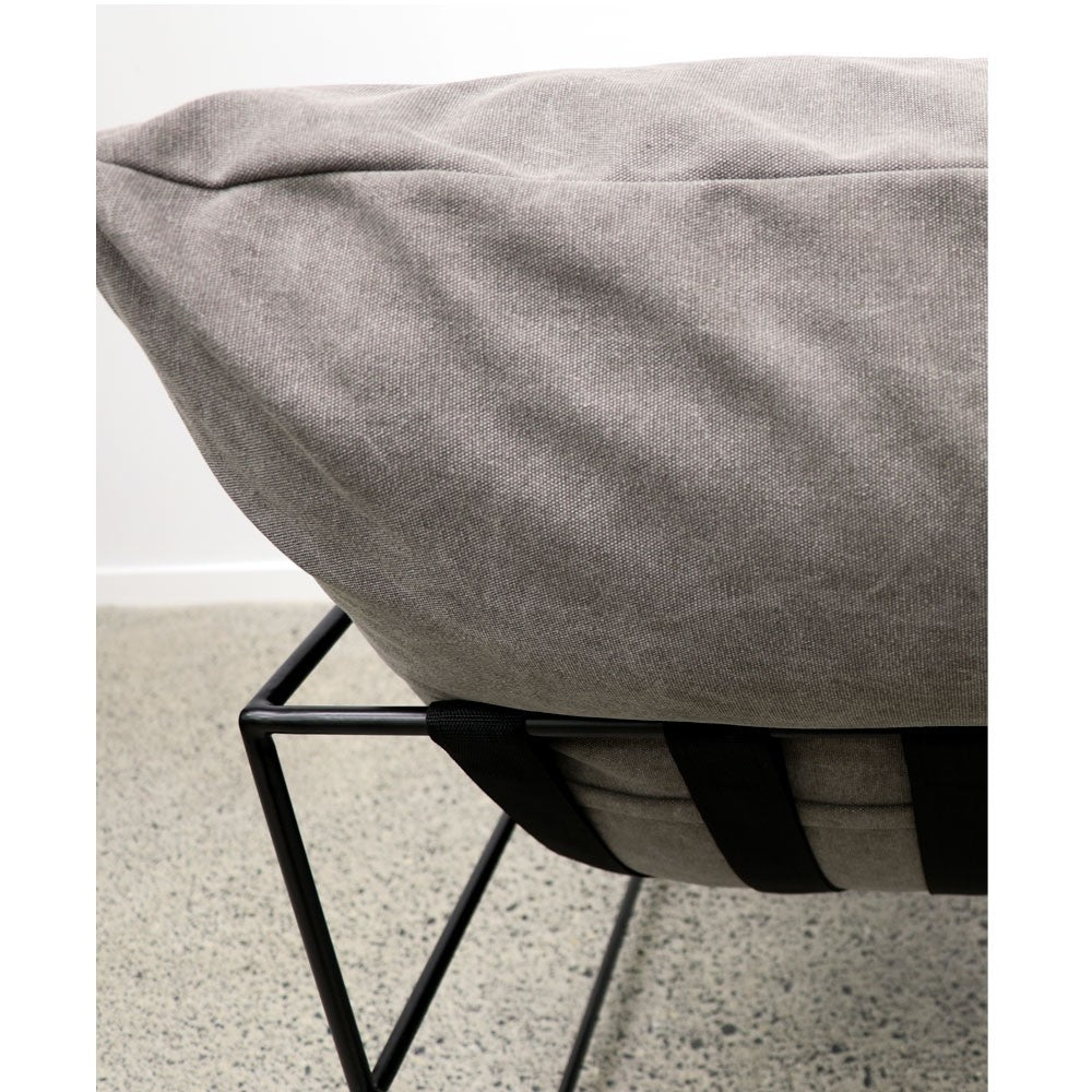 Lauro Club Chair - Charcoal