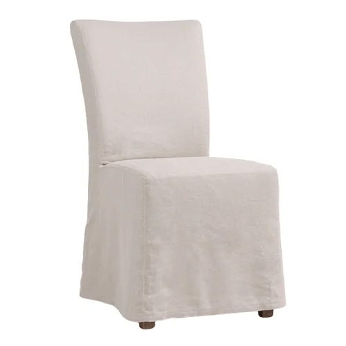 Slip Cover Dining Chair in Linen