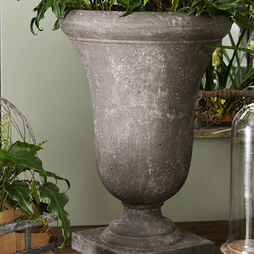 Small Bell Shaped Footed Urn